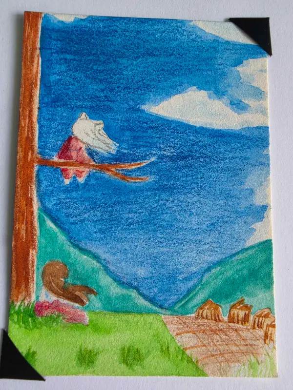 In another life aceo art card