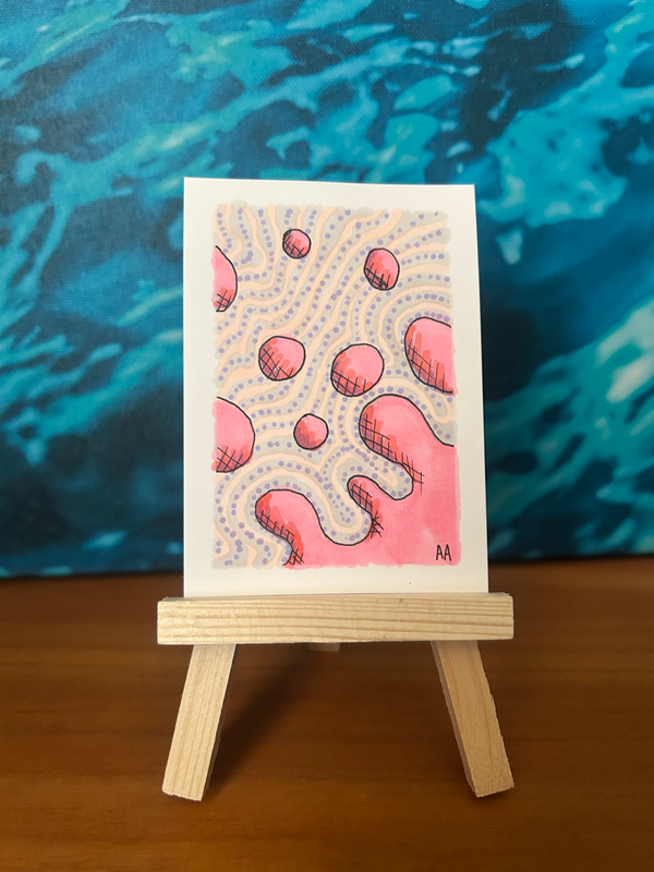 Goo aceo art card