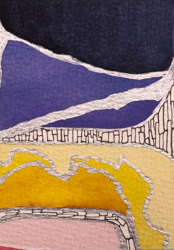 Another Brick in the Wall I aceo art card