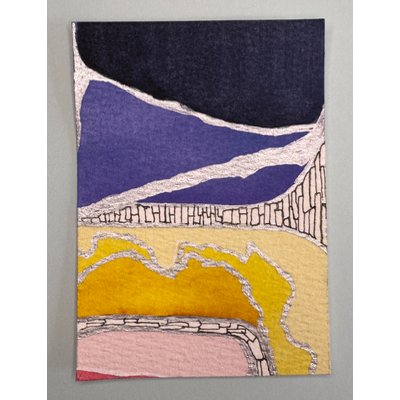 Another Brick in the Wall I aceo art card thumbnail 2