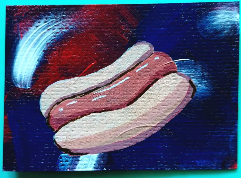 United States of Glizzies aceo art card