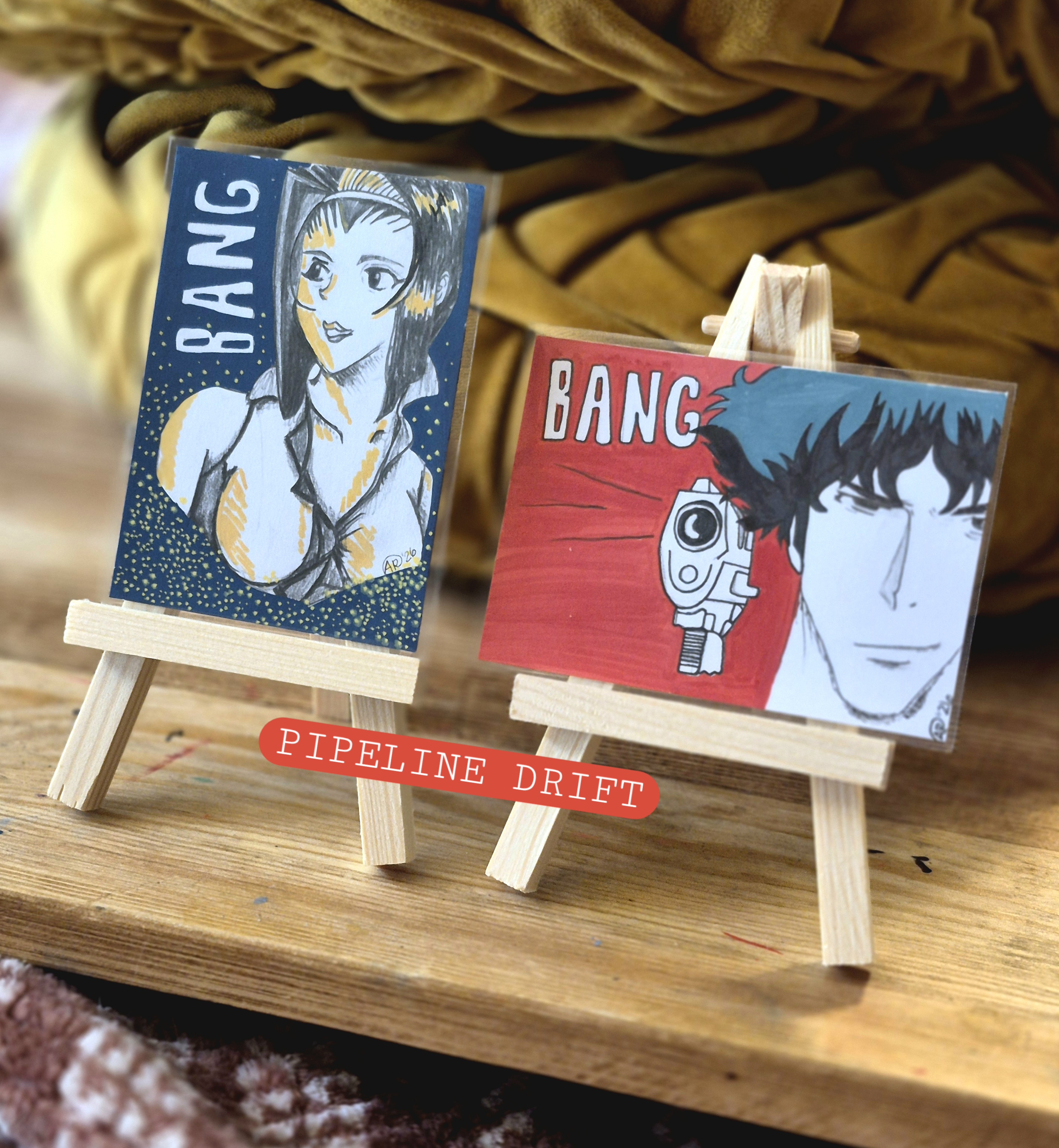 BANG! Cowboy Bebop Set of 2 aceo art card