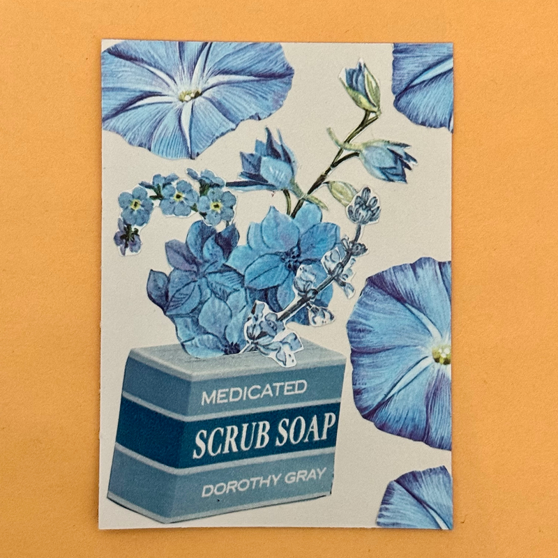 Medicated aceo art card