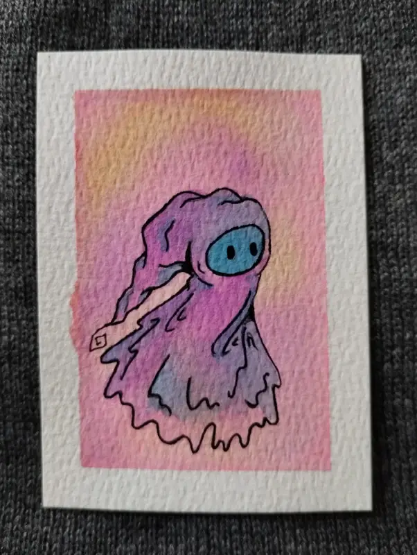 Truth aceo art card