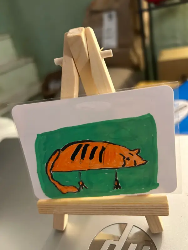 Whimsical Cat ACEO Cards – Original Miniature Art Collectibles aceo art card