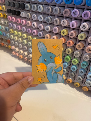 “Mudkip” Pokemon aceo art card thumbnail 2