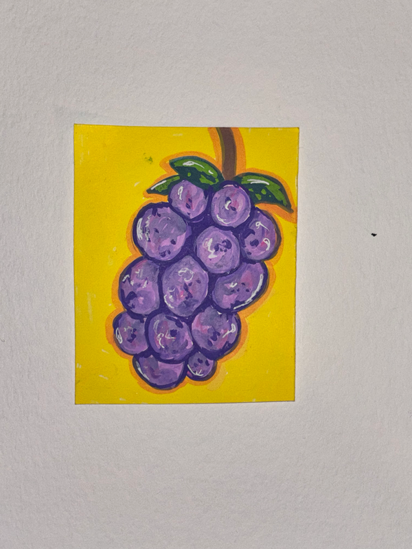 Grapevine aceo art card
