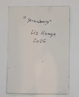 Strawberry aceo art card thumbnail 2