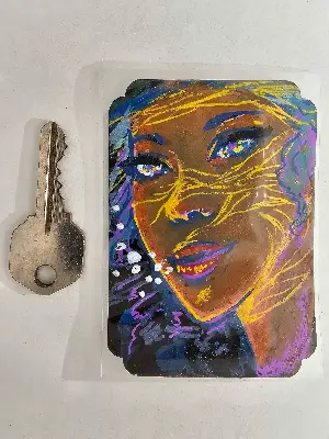 Underwater aceo art card thumbnail 2