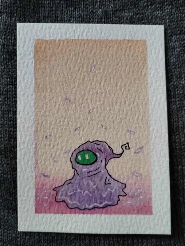 Dancing Spirit aceo art card