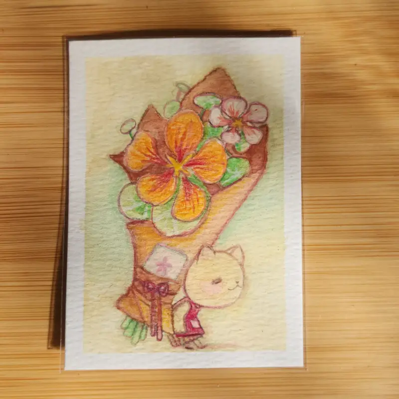 delivery! aceo art card