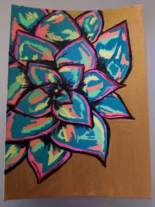 This Plant Doesn't Succ aceo art card
