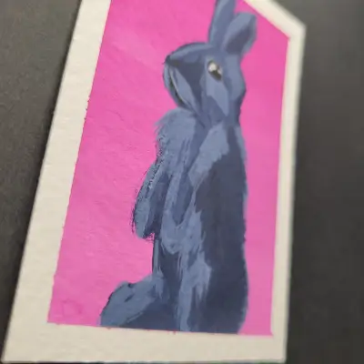 On watch aceo art card thumbnail 2