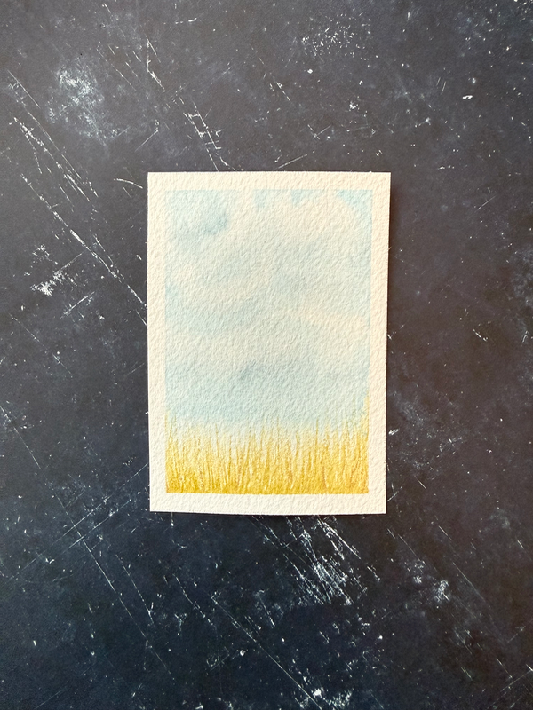 Iowa aceo art card