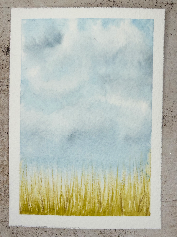 Iowa aceo art card