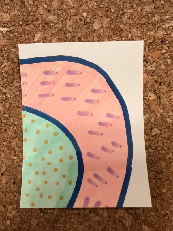 Flower Planet | 1/6 aceo art card