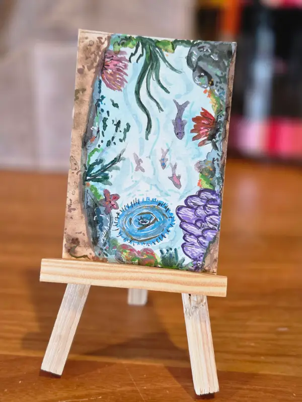 Low Tide Curiosities #2 aceo art card