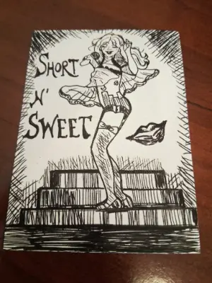 Short n' Sweet - Sabrina Carpenter aceo art card thumbnail 2