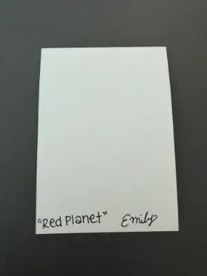 The Red Planet aceo art card thumbnail 2