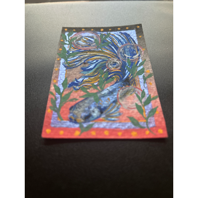I Need More Space aceo art card thumbnail 2