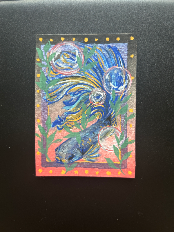 I Need More Space aceo art card