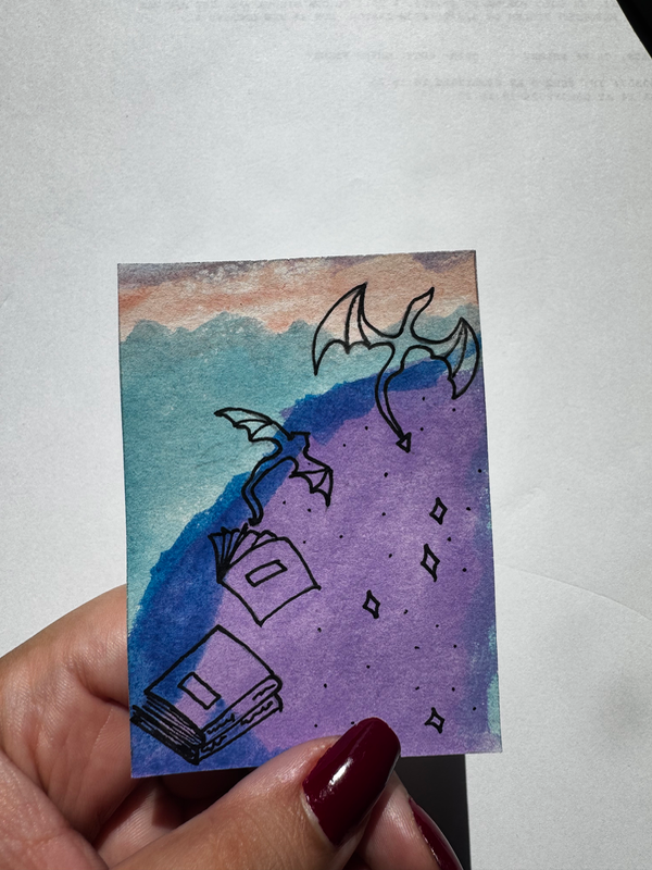 Is This Just Fantasy? aceo art card