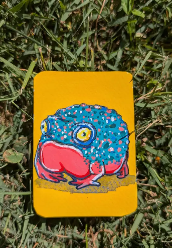 Gladys aceo art card