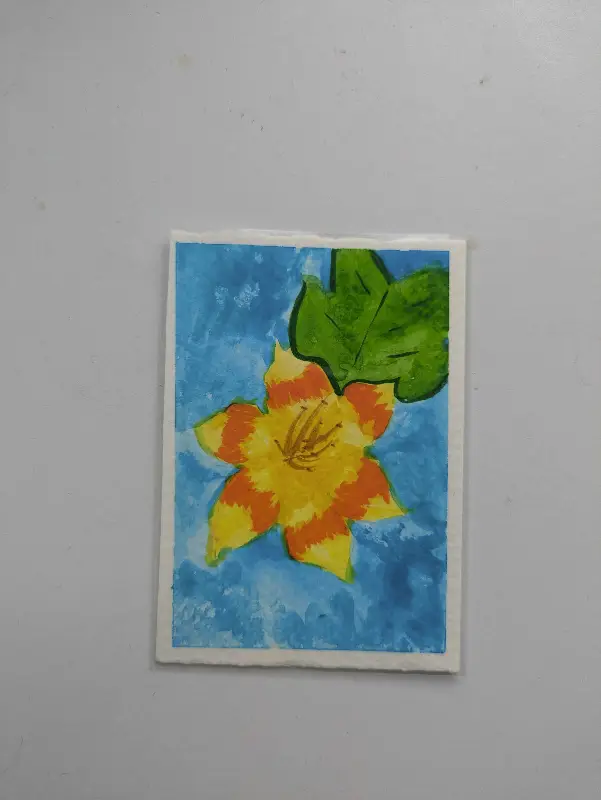 Tulip Poplar aceo art card