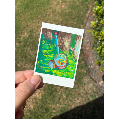 ACEO series “forgotten” aceo art card thumbnail 2