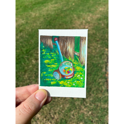 ACEO series “forgotten” aceo art card thumbnail 1