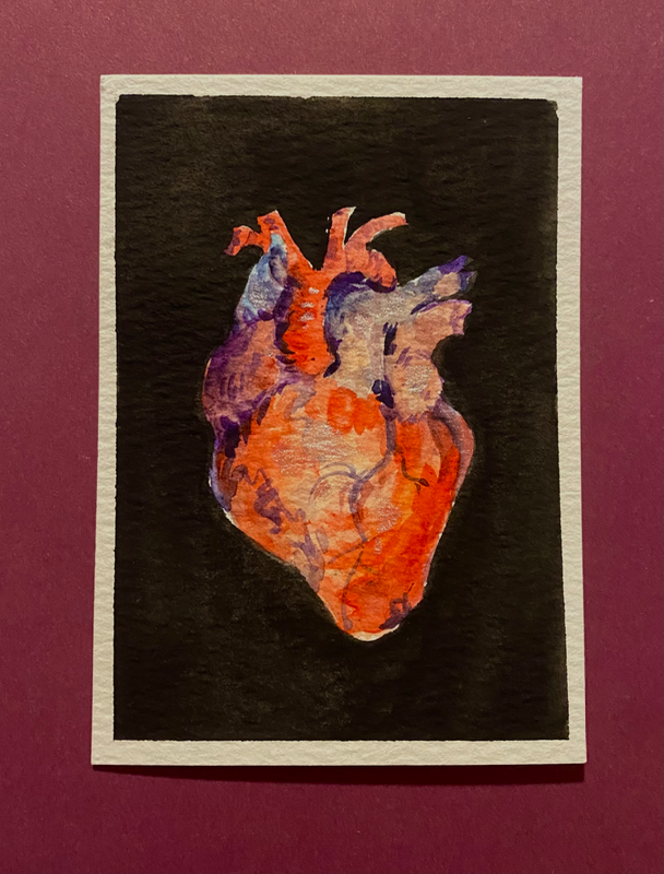 what makes a human aceo art card