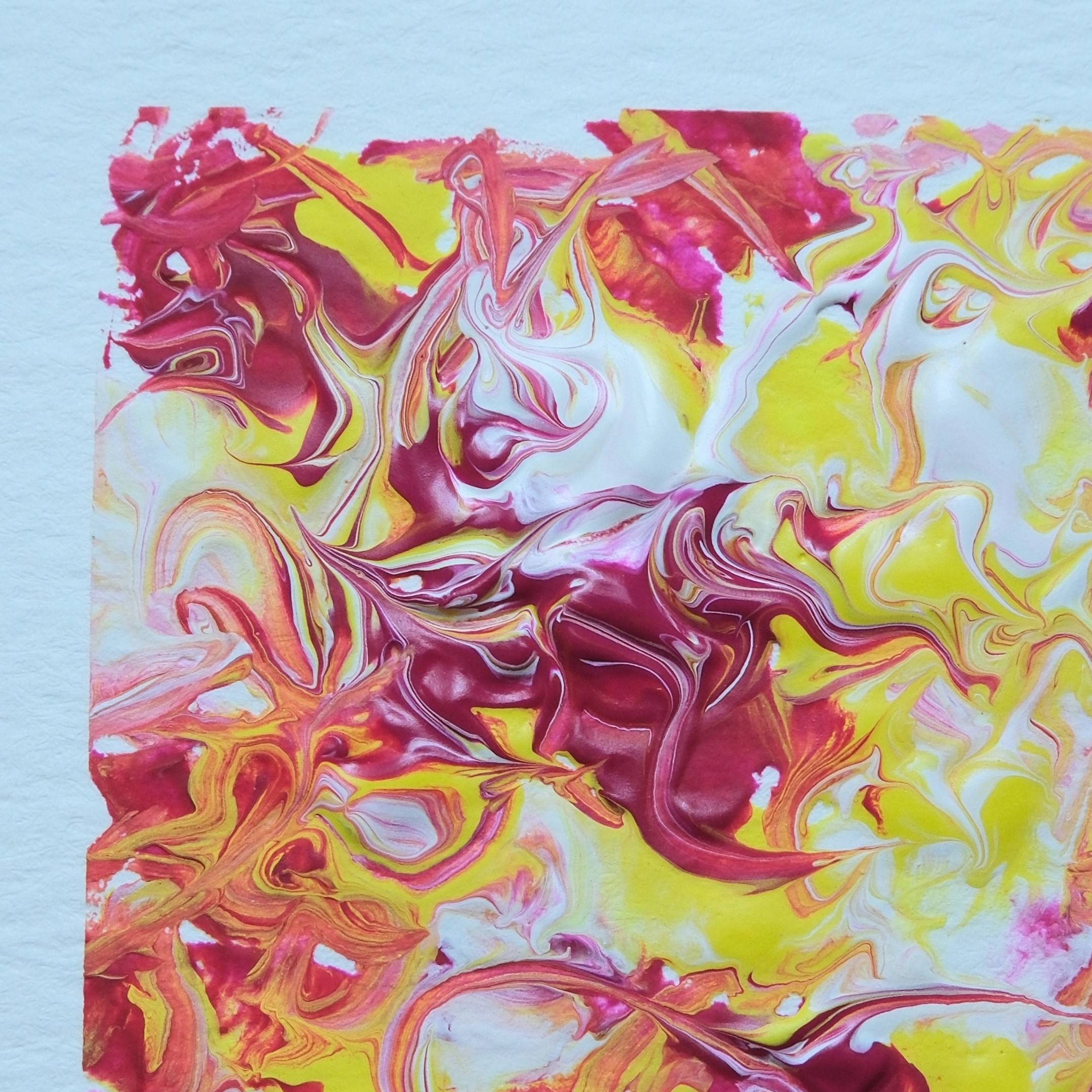 Abstractions #3 aceo art card thumbnail 2
