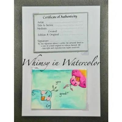 You Good? aceo art card thumbnail 2