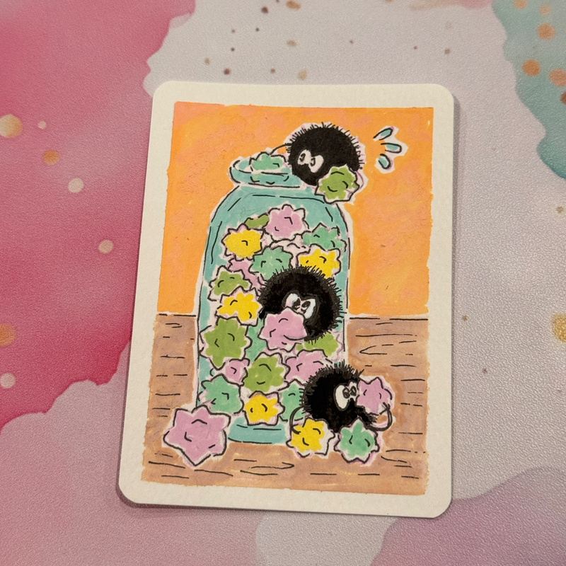 Pay day! aceo art card