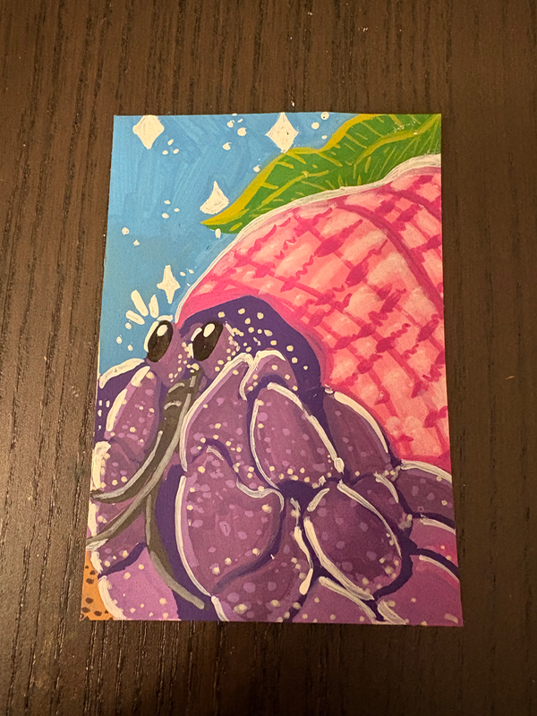 Herme aceo art card