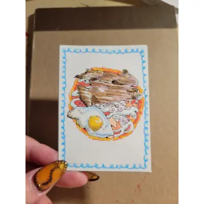 Tasajo n' chilaquiles aceo art card thumbnail 1