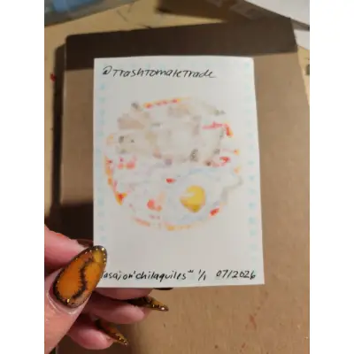 Tasajo n' chilaquiles aceo art card thumbnail 2