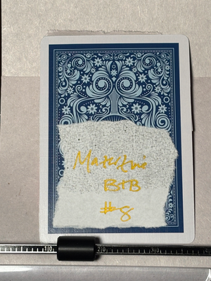 Birds & Bees #8 by Mazerzine yellow bird Bob Dylan quote aceo art card thumbnail 4