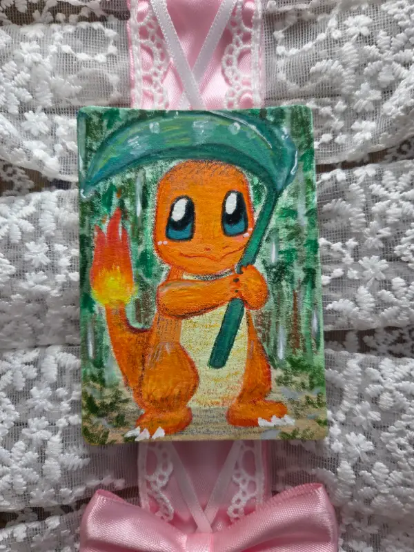 I Choose You, Charmander! aceo art card