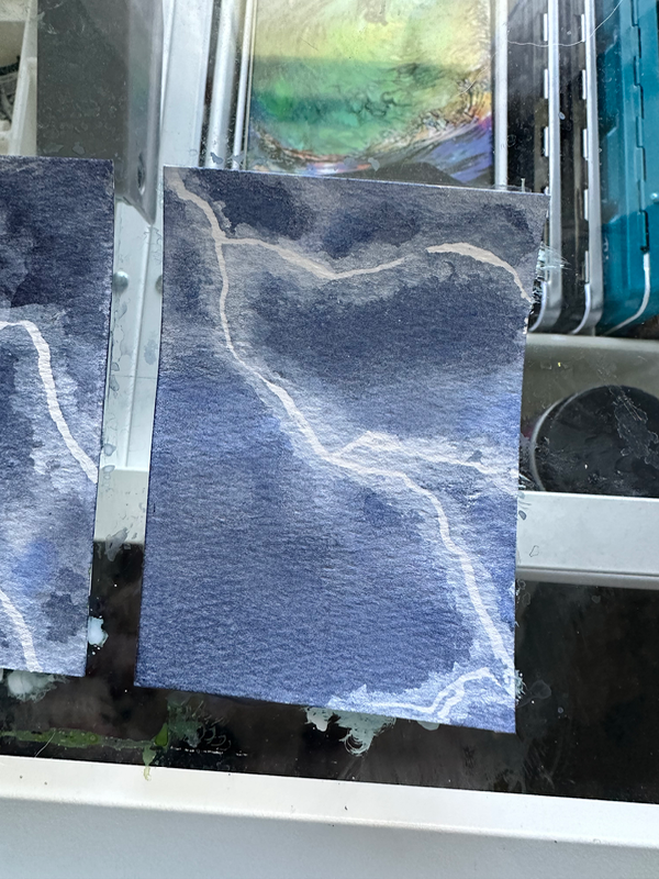 Light Up the Sky #3 of 3 aceo art card