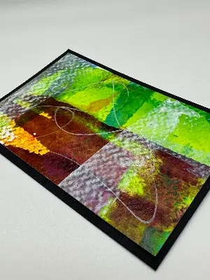 Fragments F-04 aceo art card thumbnail 2