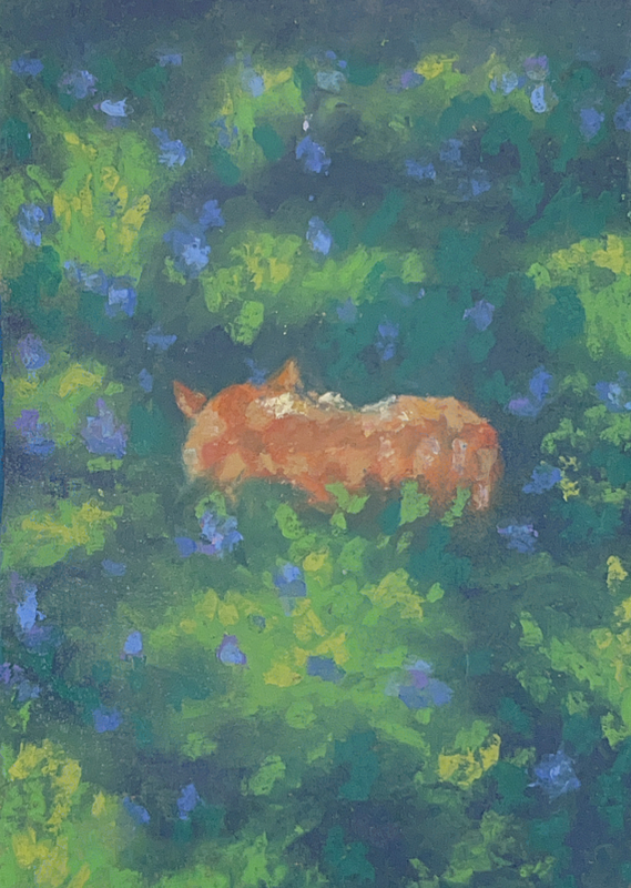 Nature Kitties 2/3 Set aceo art card