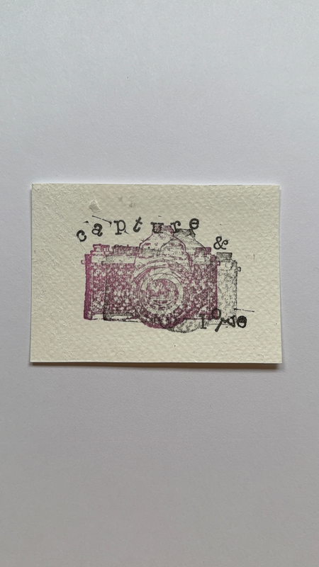 “Capture & Live” and “Pose B!tch” Duo Set aceo art card