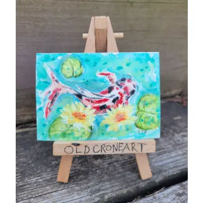 Glide aceo art card thumbnail 2