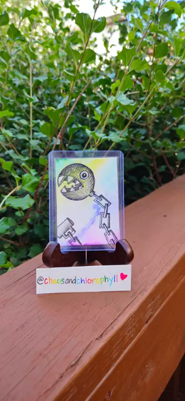 Om Nom aceo art card