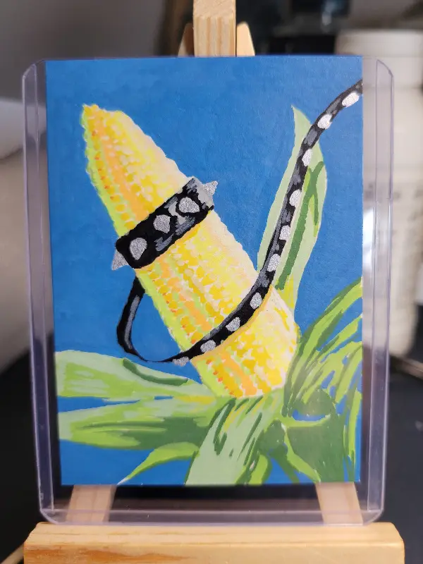 Freak on a Leash aceo art card