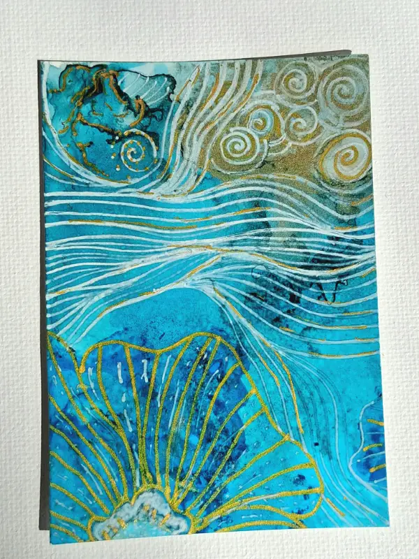 Reef #2 aceo art card