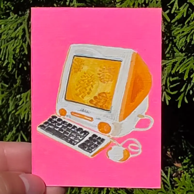 Nostalgia aceo art card