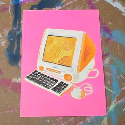 Nostalgia aceo art card thumbnail 2