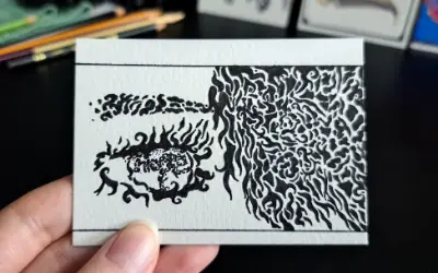 Hope's Revolt aceo art card thumbnail 2
